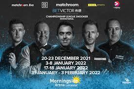 BetVictor Championship League Snooker Invitational.. Coming soon!