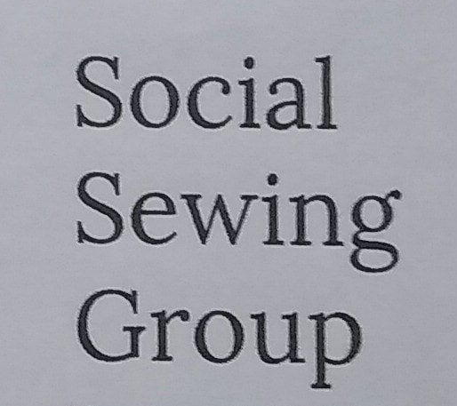 Social Sewing Group