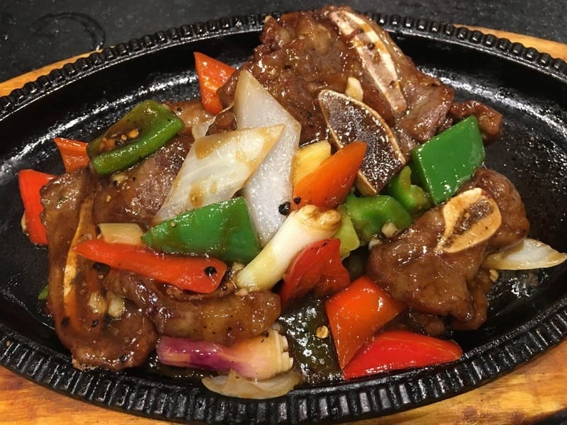 Beef Ribs w/ Black Pepper