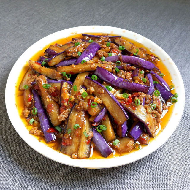 Eggplant w/ Garlic Sauce