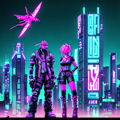 cyberpunk heaven and Cyberpunk Spirituality image