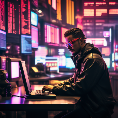 hacking : the cyberpunks of the digital age image