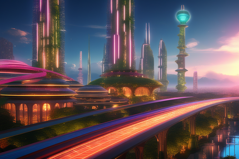 Bangalore Solarpunk City