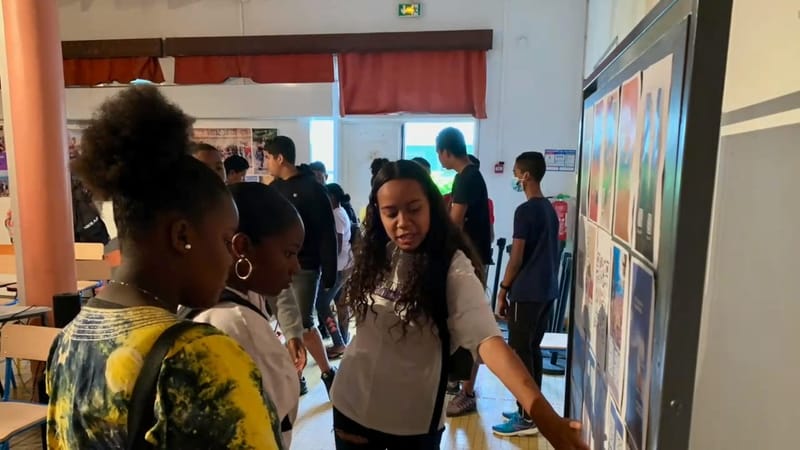 Difusión entre el alumnado de PLATEAU GOYAVES.