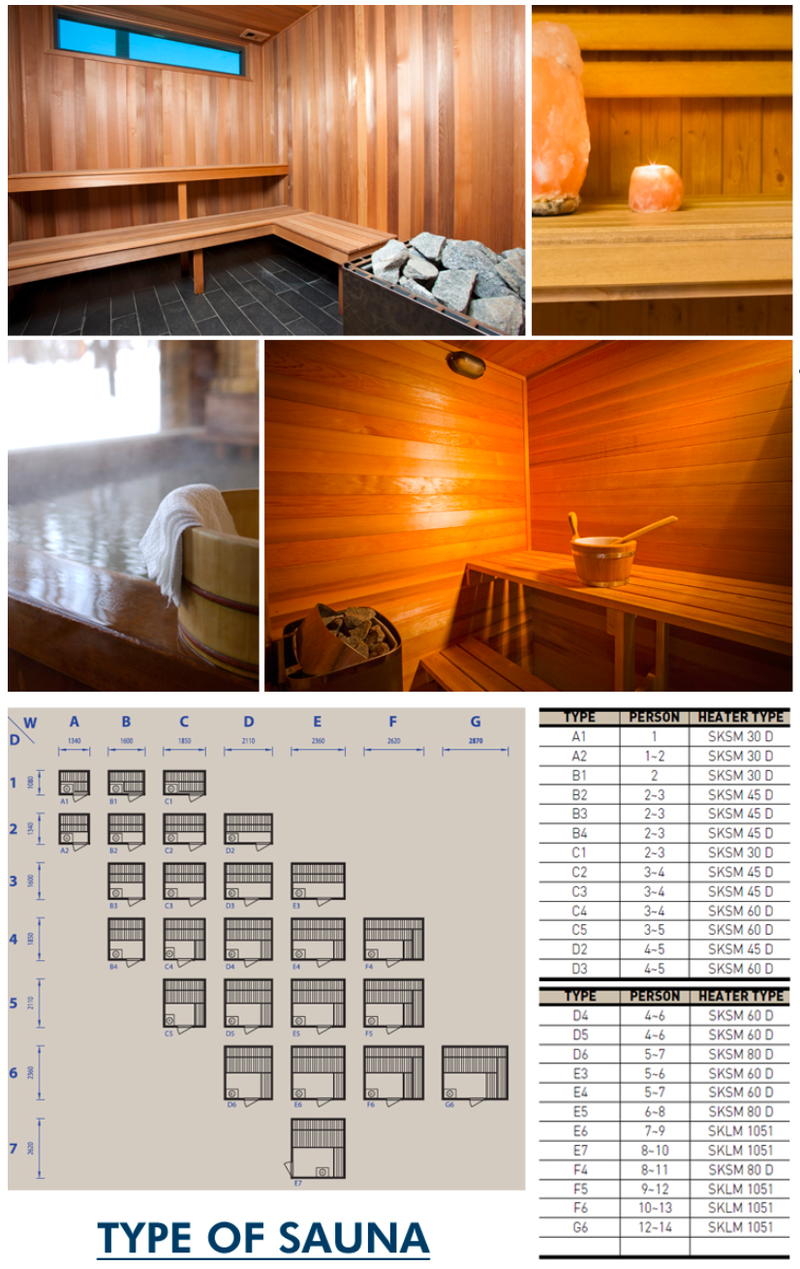 maritime sauna unit
