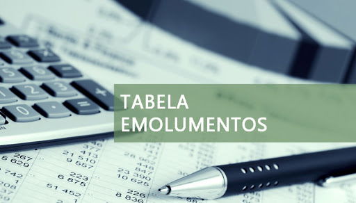 Tabela de Emolumentos