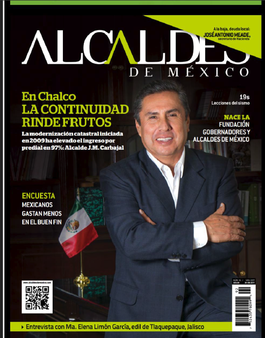 Publicación en Revista Alcaldes de México 2017