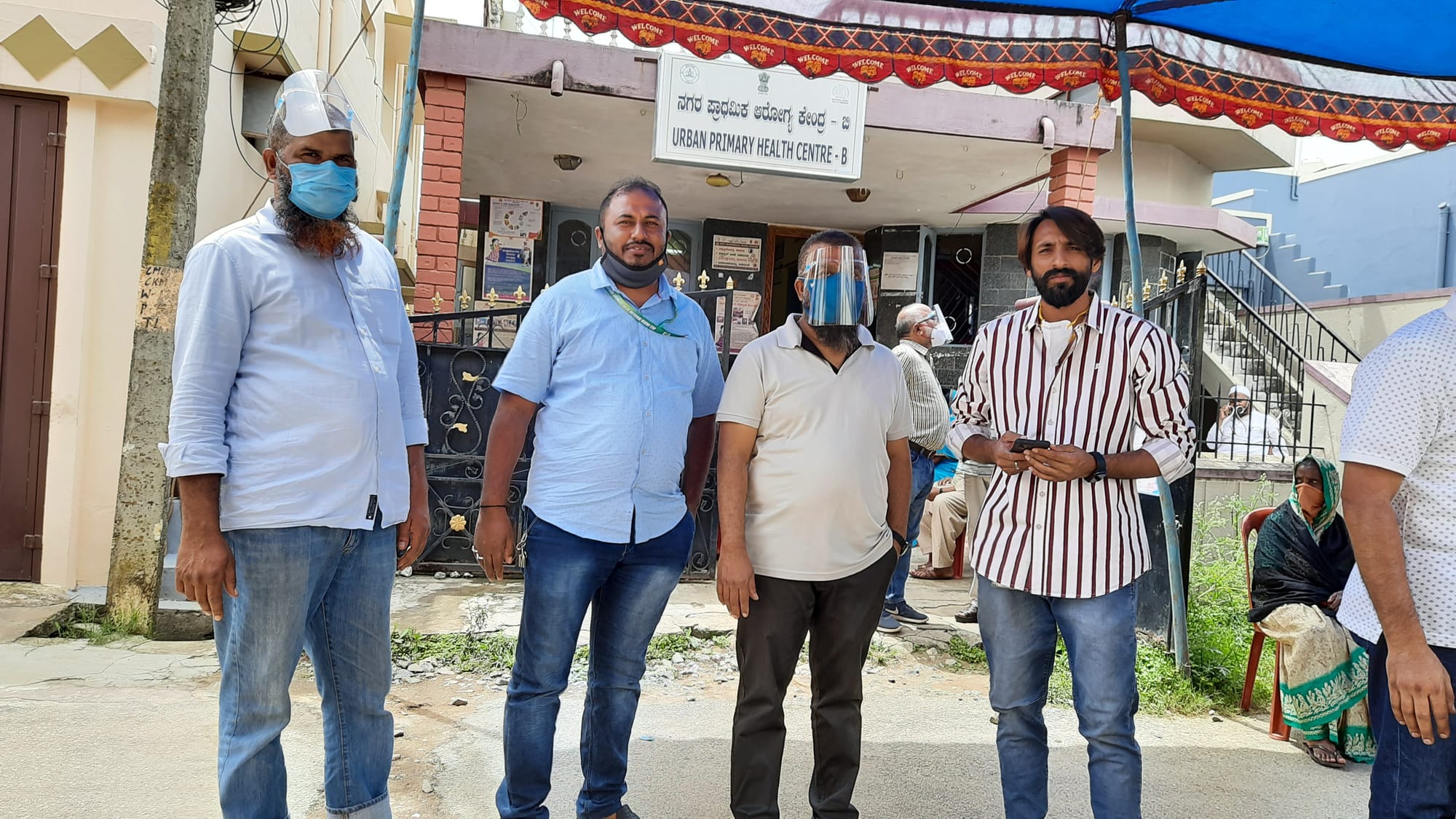 COVID VACCINATION PROGRAM WAS ORGANIZED BY AIMDF & DISTRICT HEALTH DEPARTMENT