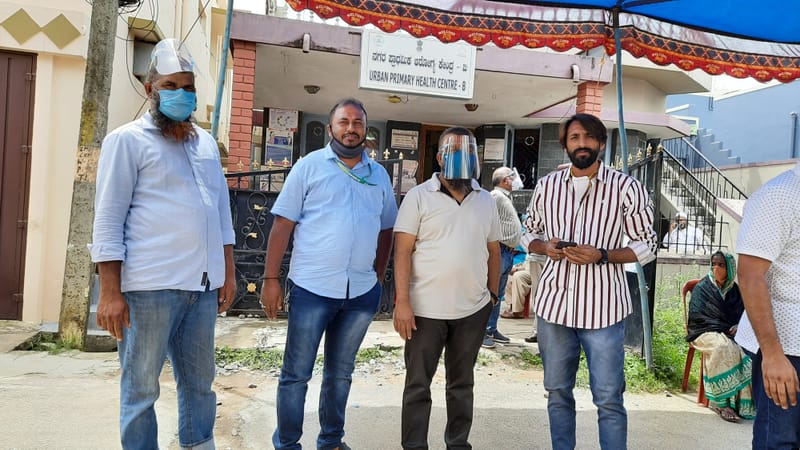 COVID VACCINATION PROGRAM WAS ORGANIZED BY AIMDF & DISTRICT HEALTH DEPARTMENT