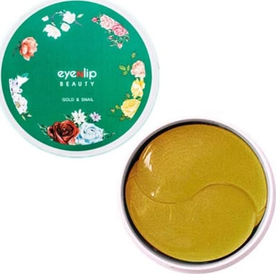 GOLD & SNAIL HYDROGEL EYE PATCH (60 PARCHES)- EYENLIP $40.000