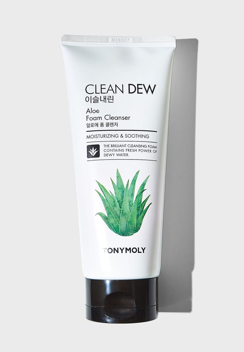 CLEAN DEW ALOE  FOAM CLEANSER 180 ML -TONYMOLY $30.000