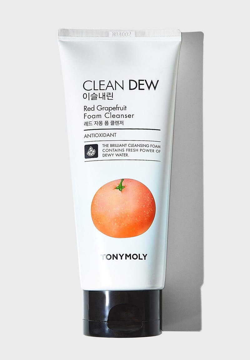 CLEAN DEW RED GRAPEFRUIT FOAM CLEANSER 180 ML- TONYMOLY - $30.000