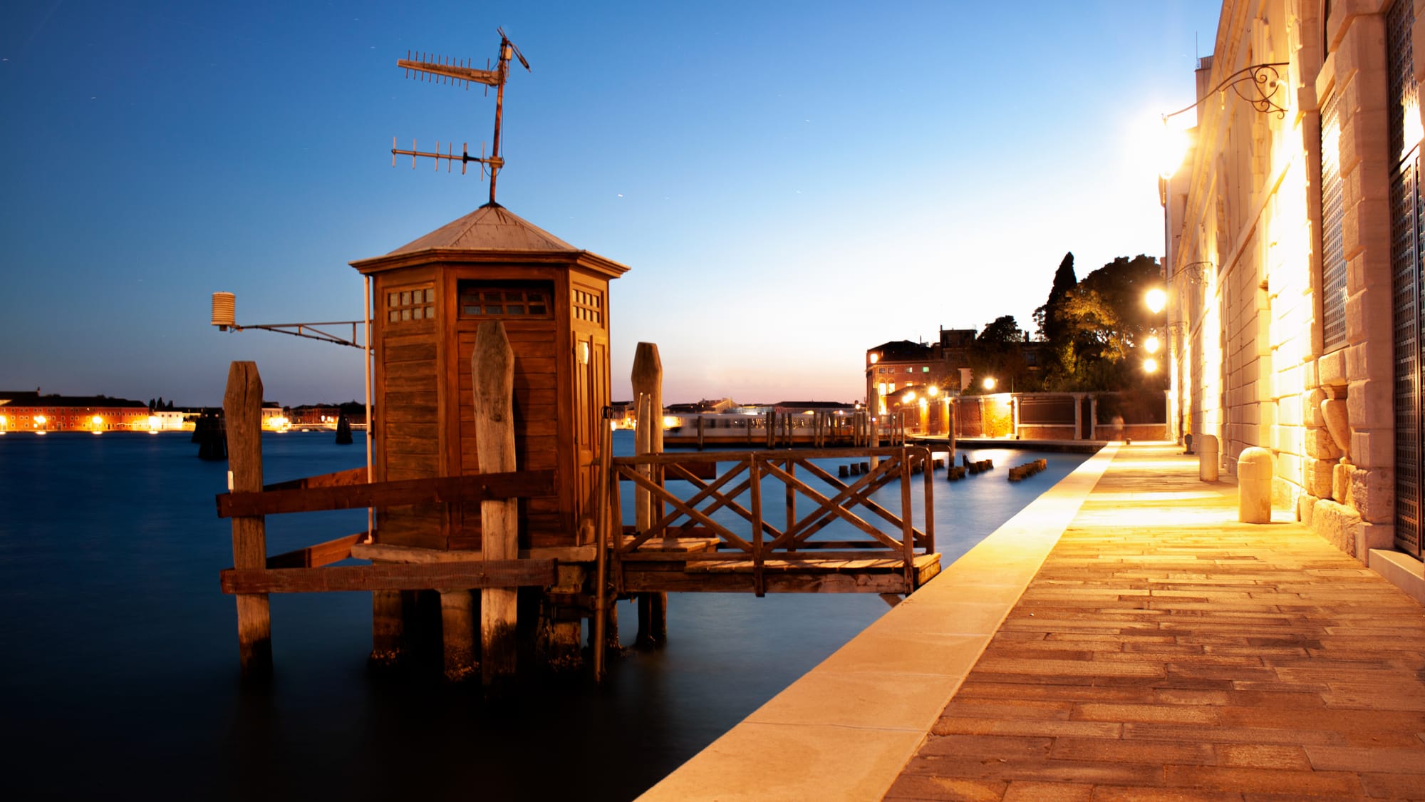 "Ora blu alla Punta della Dogana"