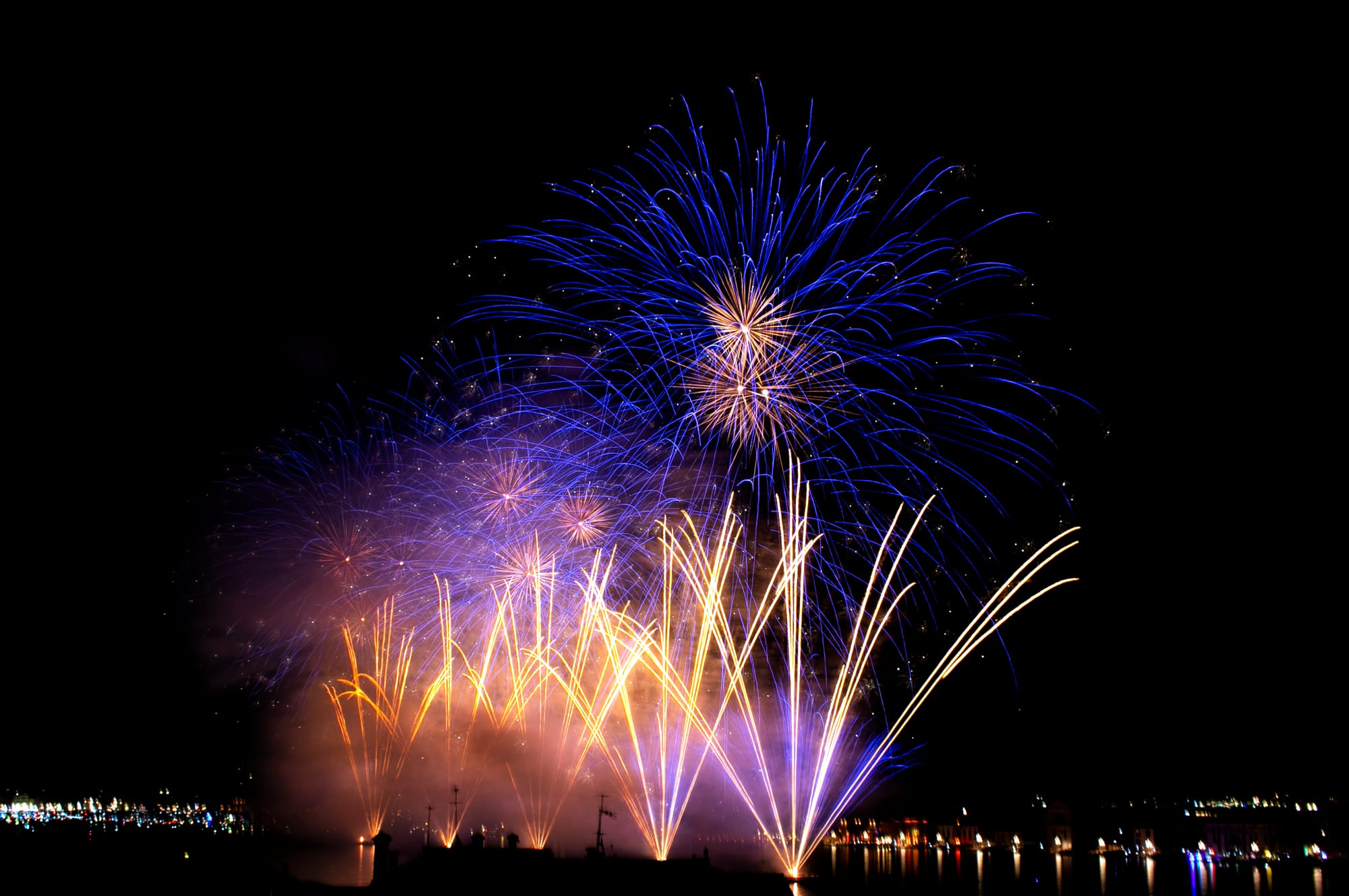 "Blue explosion"