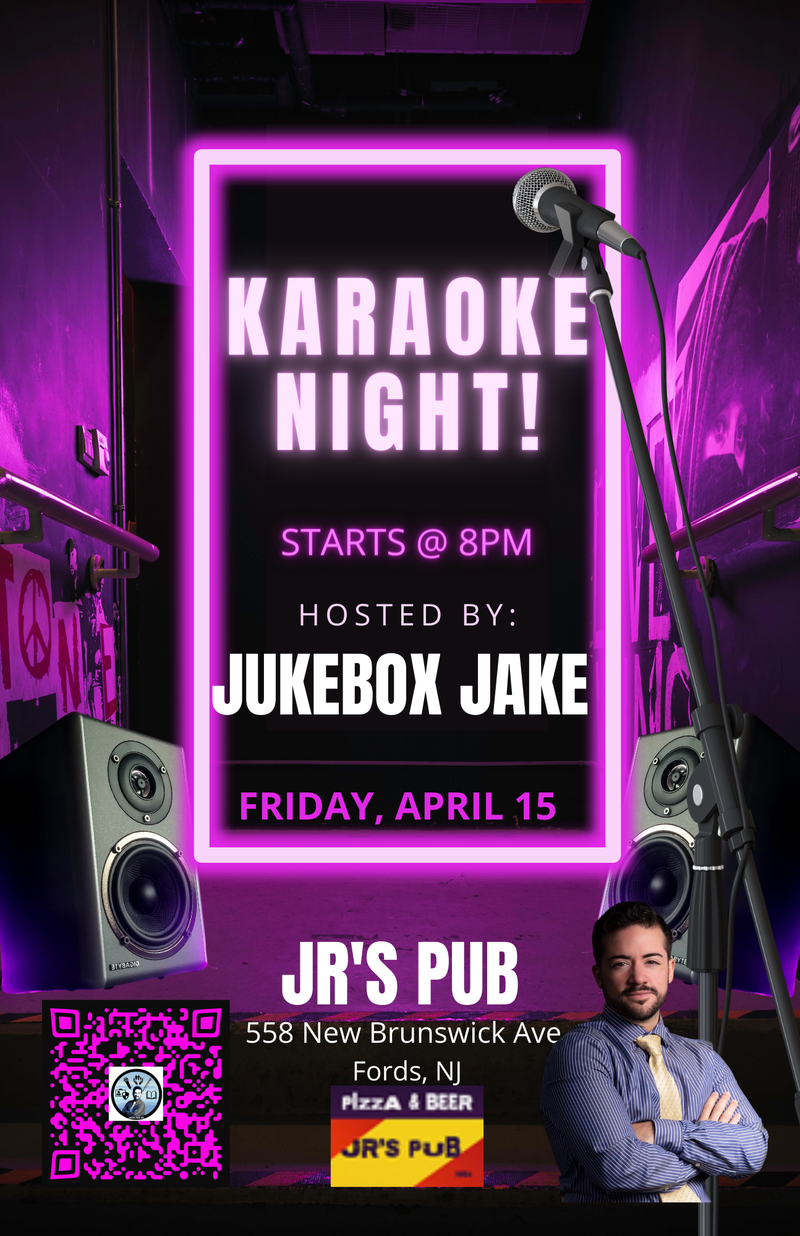 Karaoke Night at JR's in Fords!