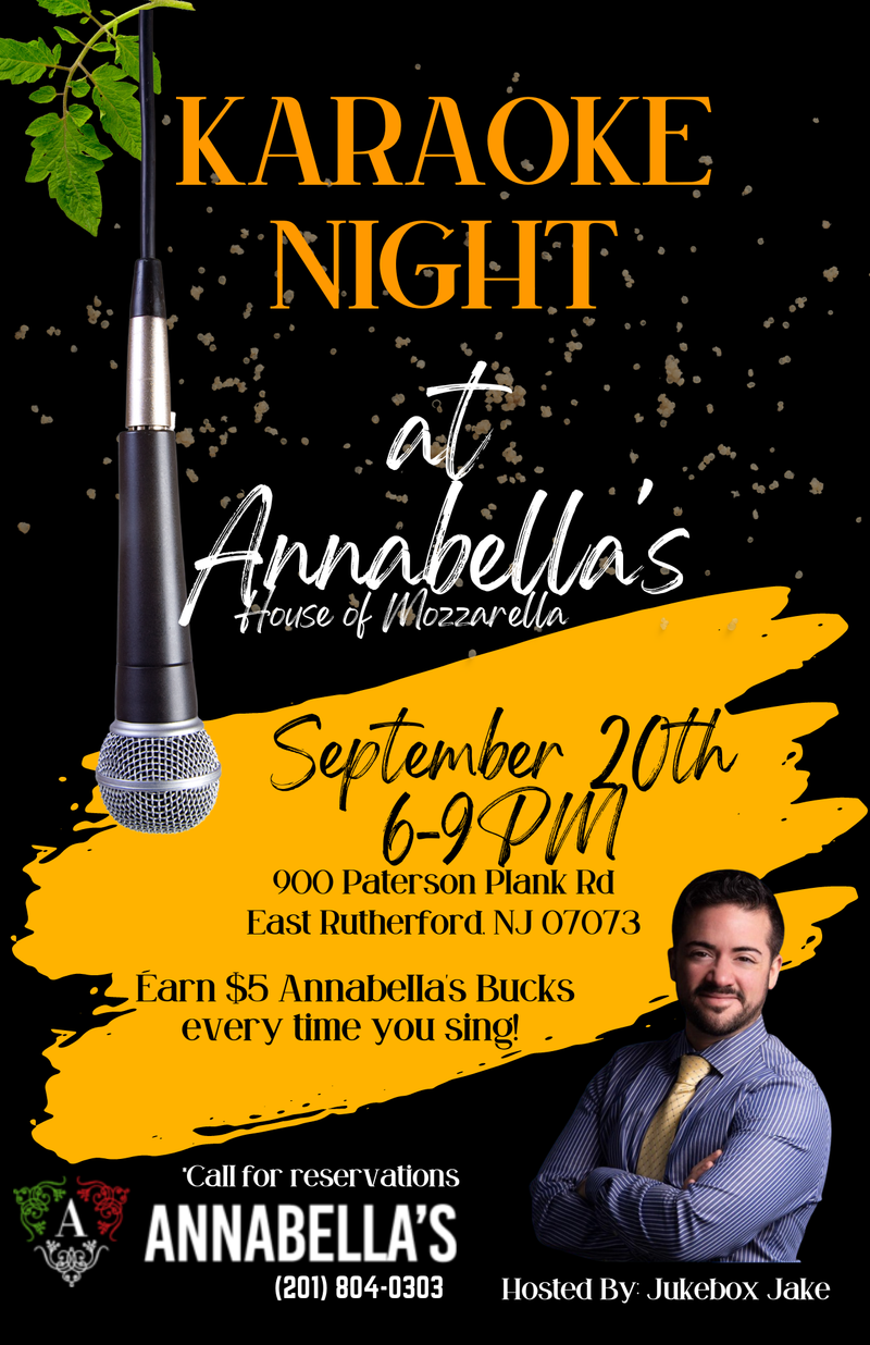 Karaoke Night at Annabella's!