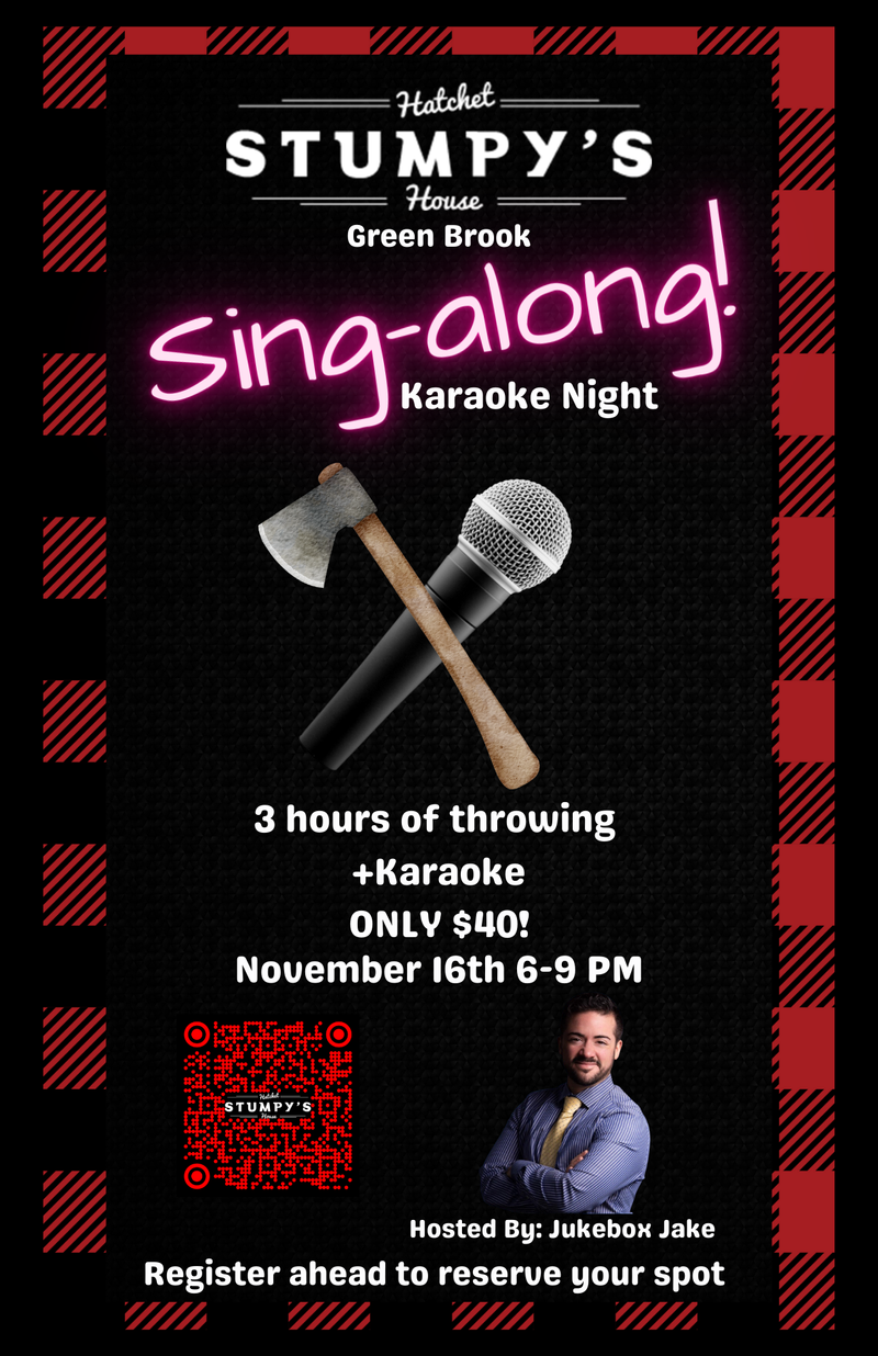 Stumpy's Hatchet House Sing-Along Karaoke Night!