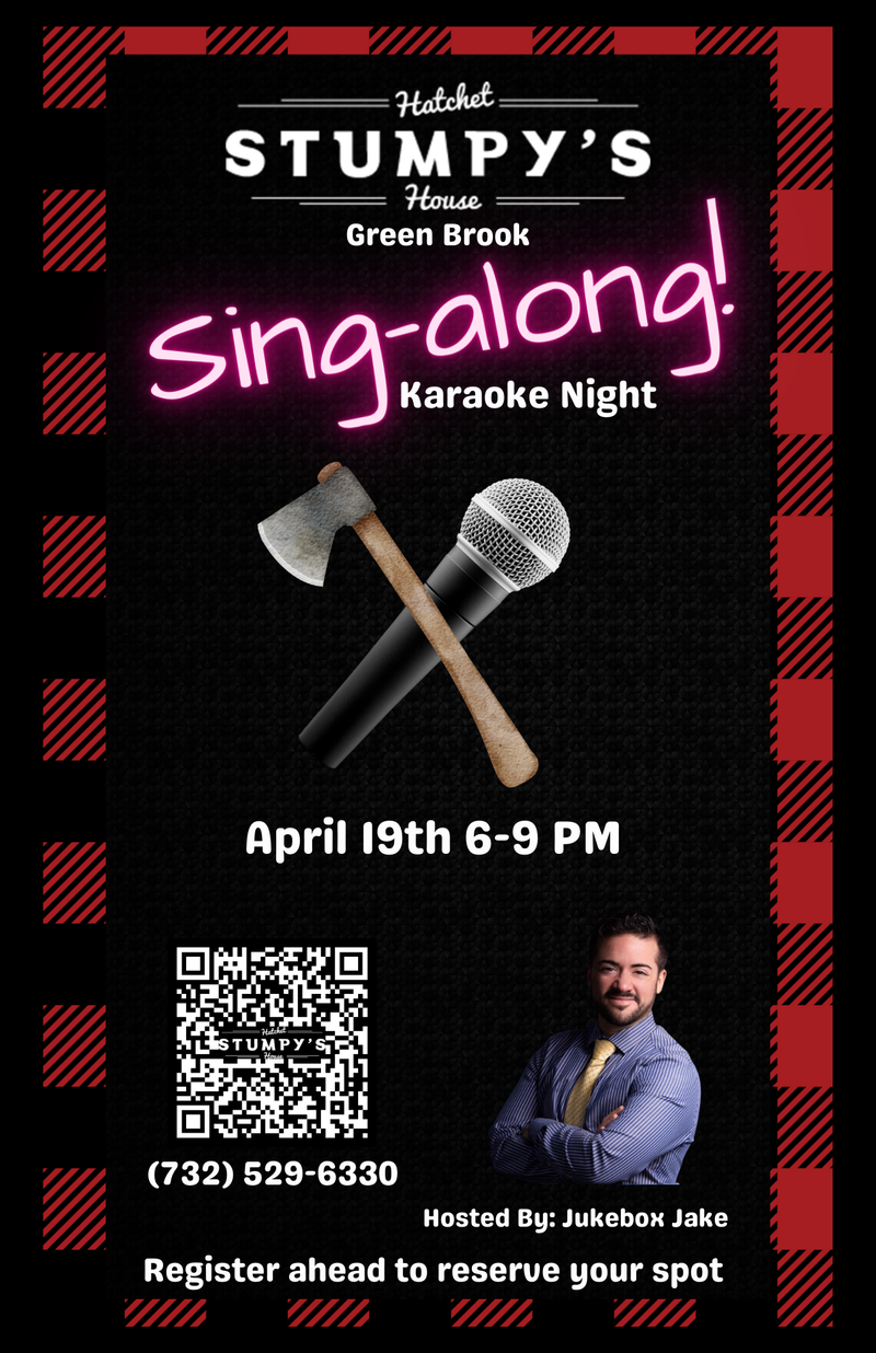 Stumpy's Hatchet House Sing-Along Karaoke Night!