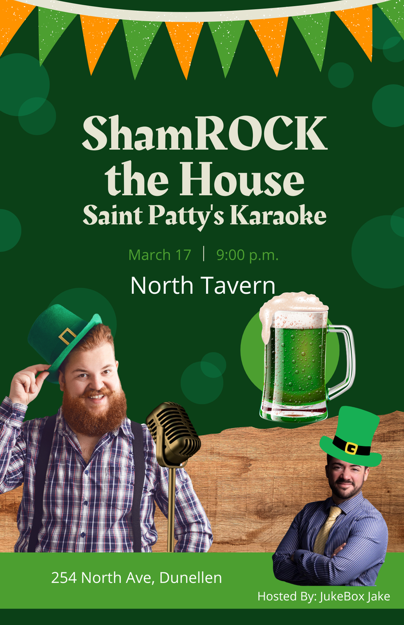 ShamROCK the House- St. Patty's Karaoke @North Tavern
