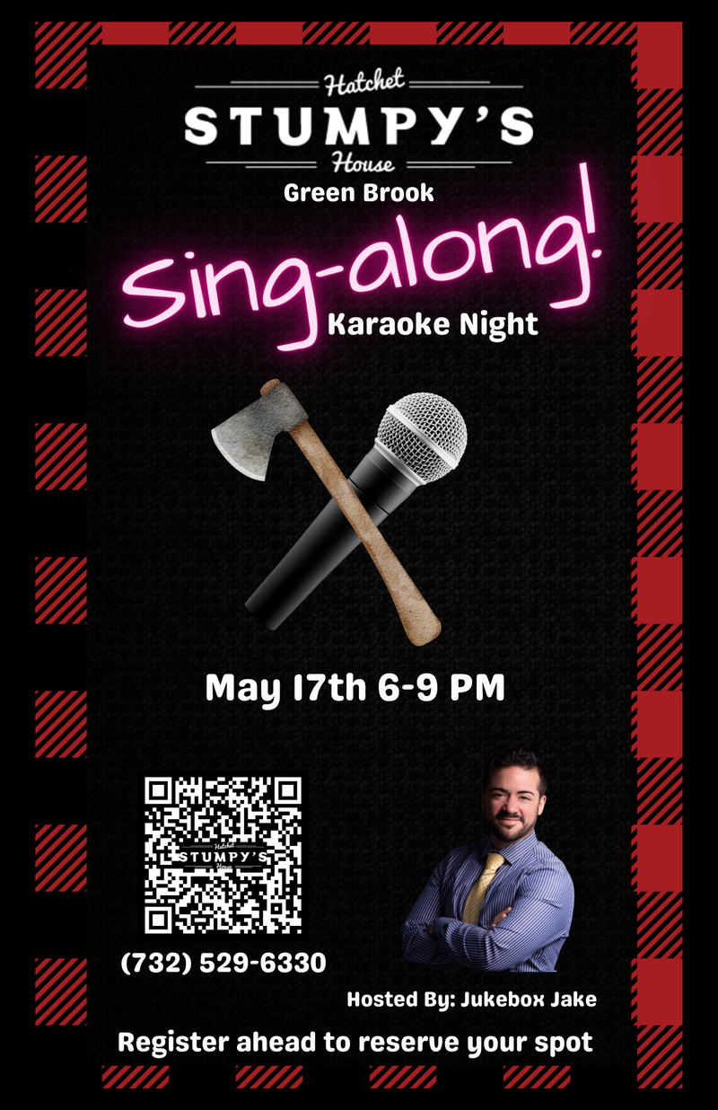 Stumpy's Hatchet House Sing-Along Karaoke Night!