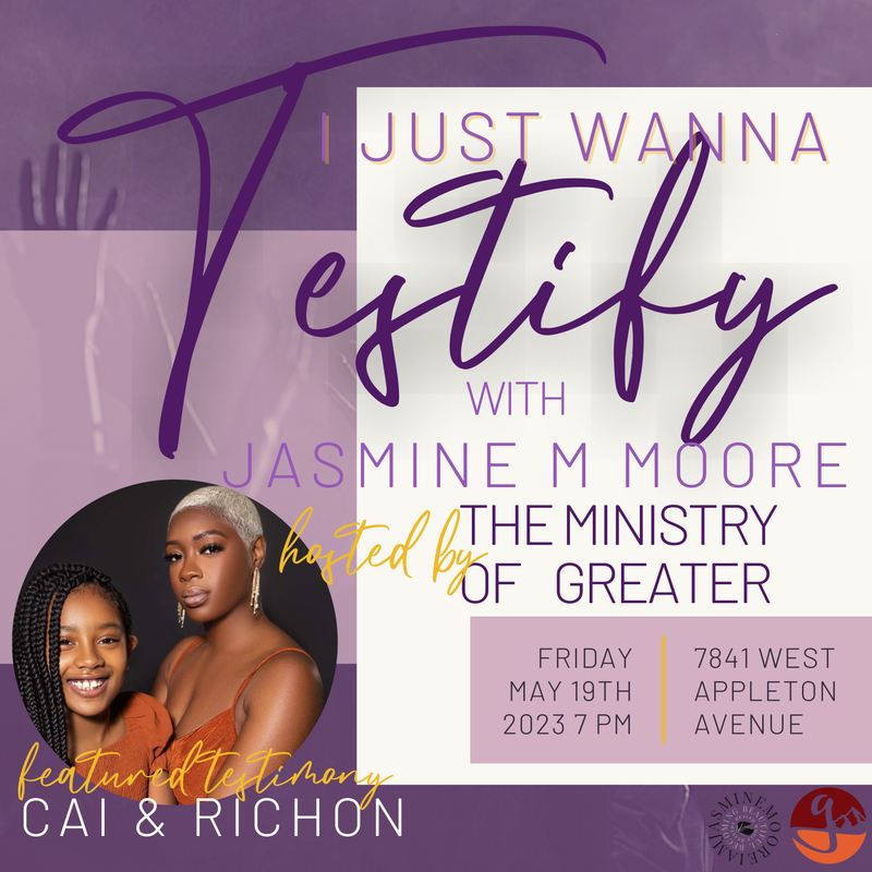 I Just Wanna Testify!