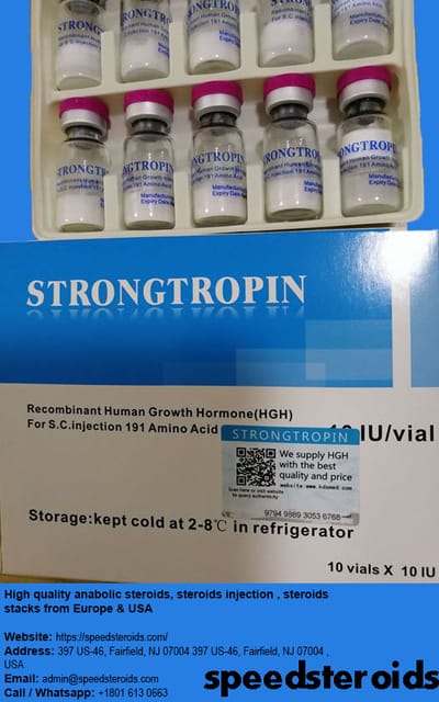 Strongtropin 100iu*10×10UI vials image