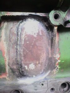Repair Metal Stitching Engine Block