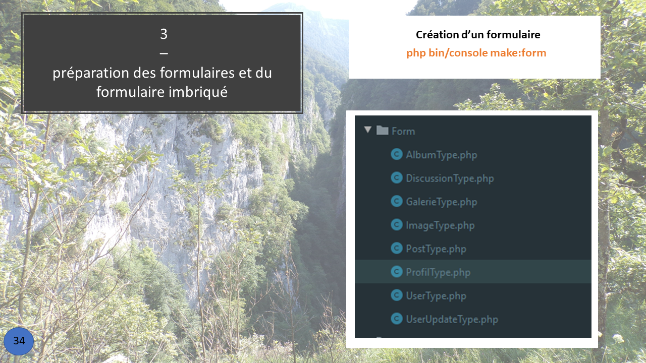 La présentation d'une fonction créée en Back