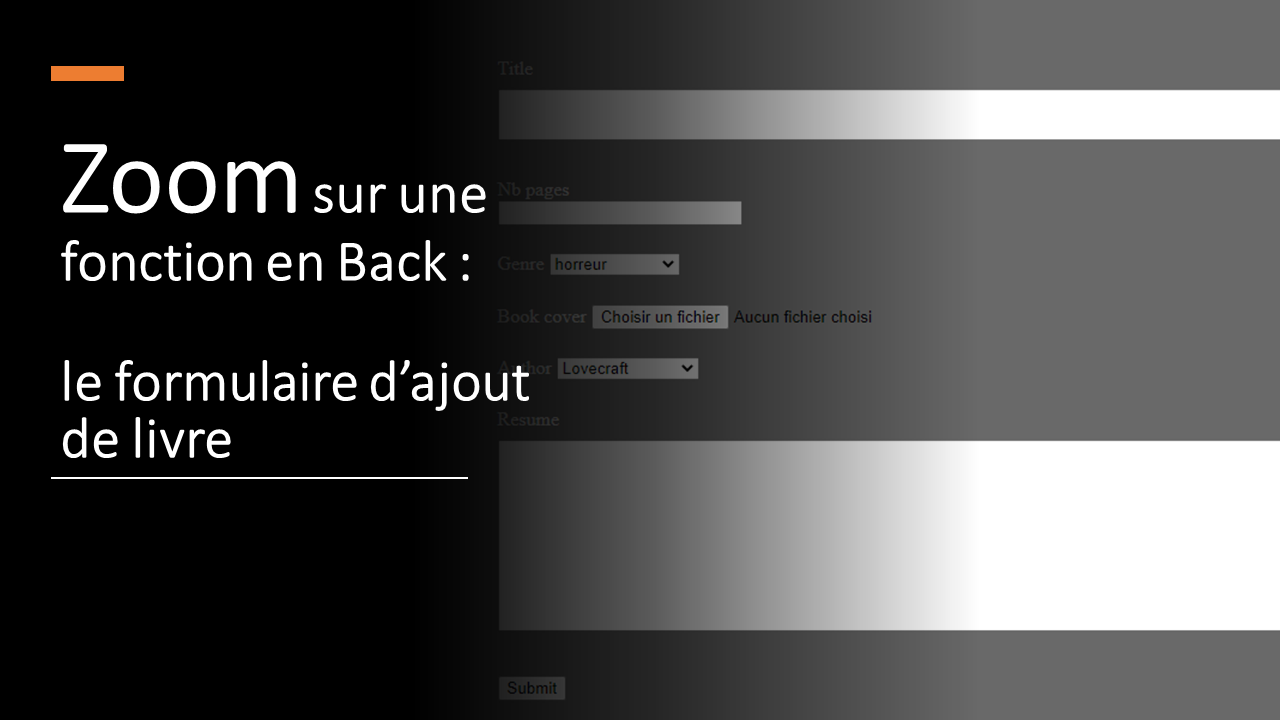 Première réalisation Symfony