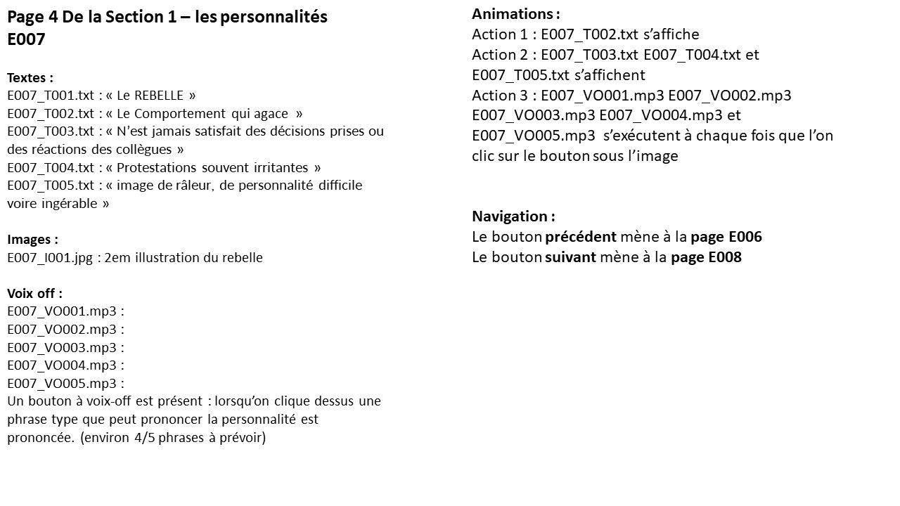 Mon premier Storyboard réalisé à EVOCIME