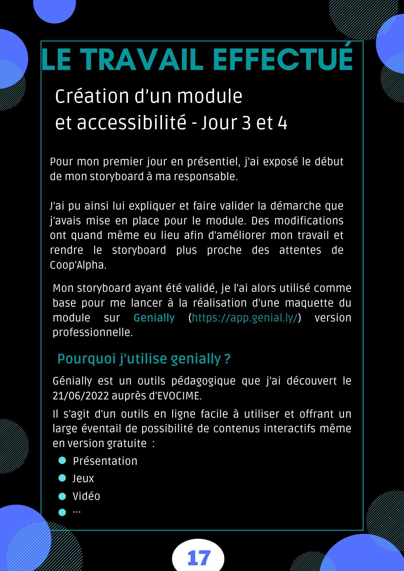 Mon compte rendu de stage