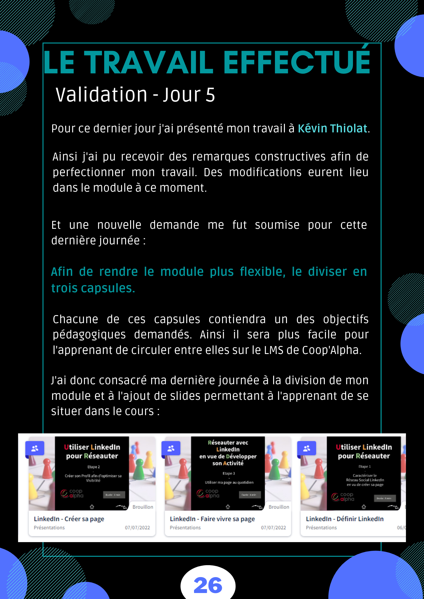 Mon compte rendu de stage