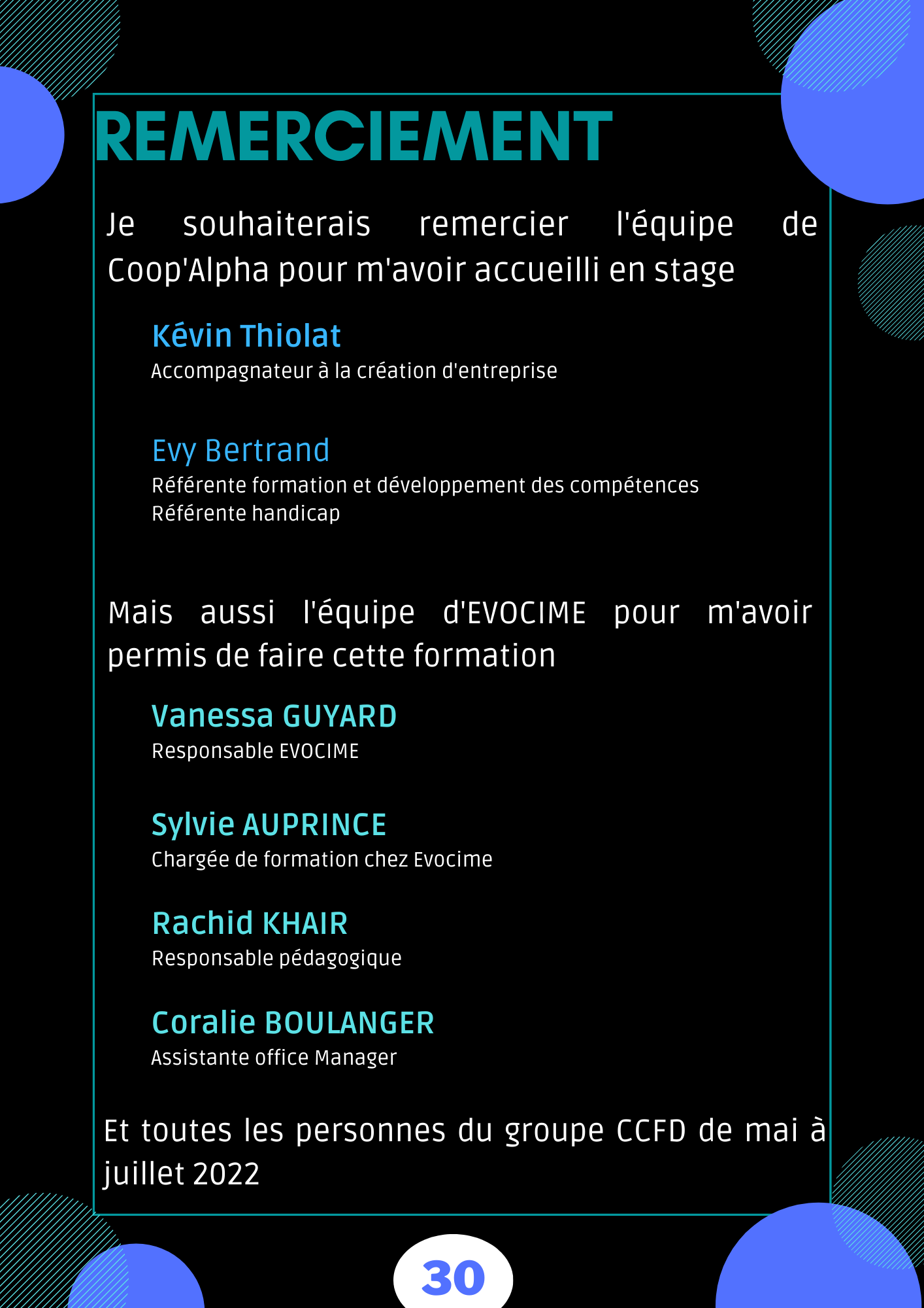 Mon compte rendu de stage