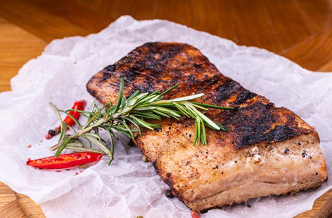 Lomo de cerdo asado