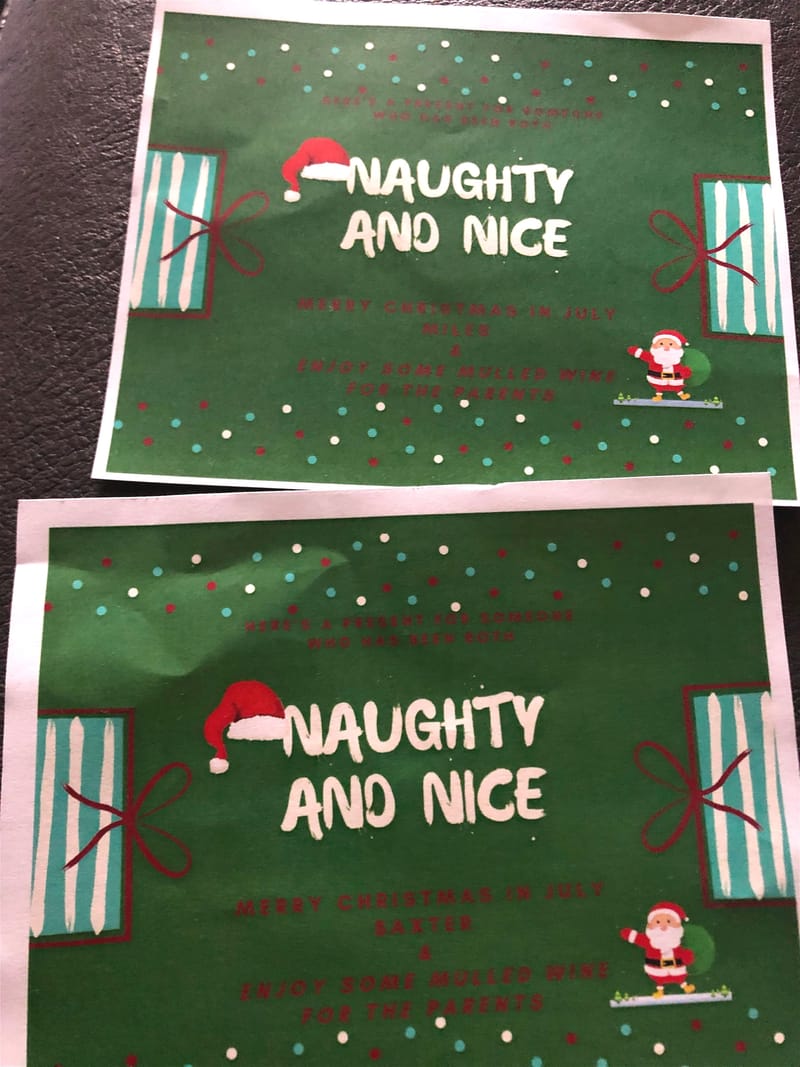 Quarantine:  Christmas in July