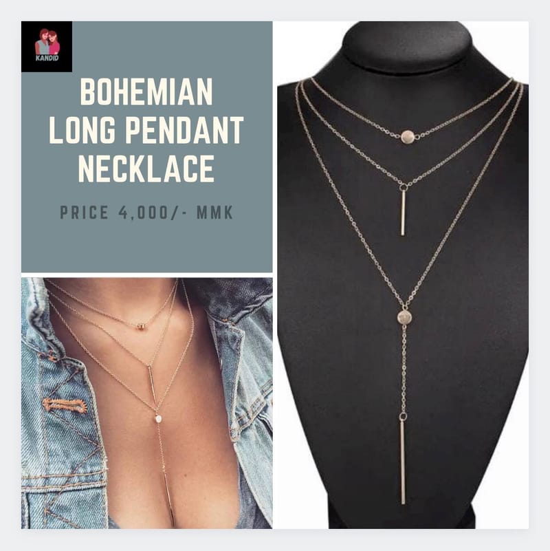 Bohemian Long Pendant