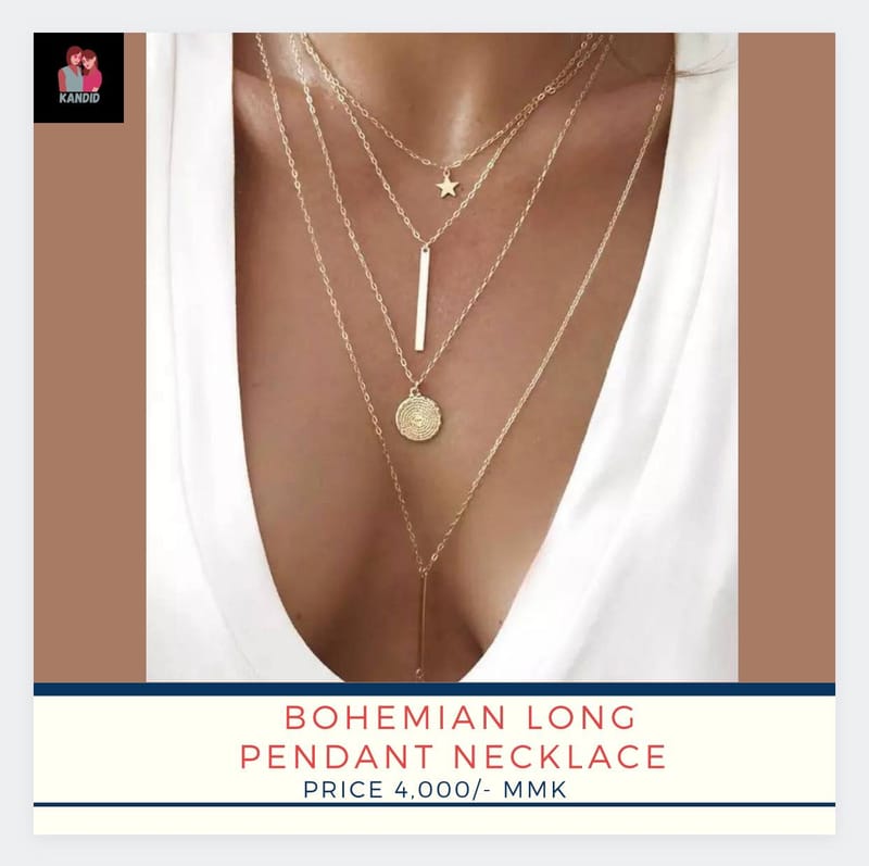 Bohemian Long Pendant