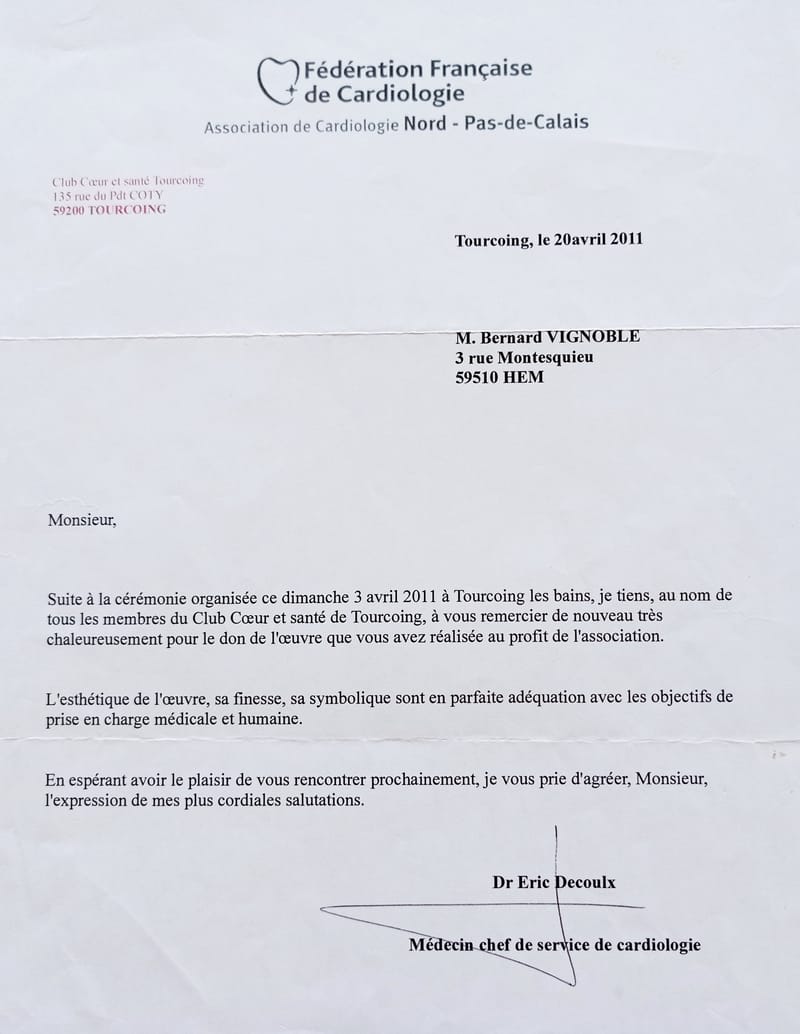 Un don à Coeur et santé