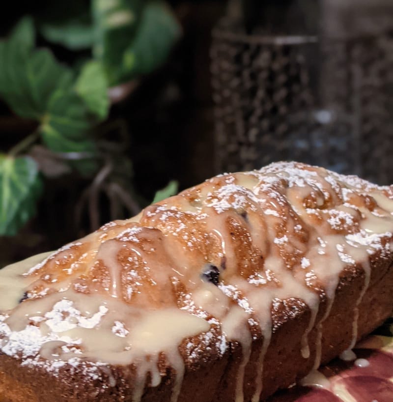 Nechele's Blue Berry Lemon Loaf