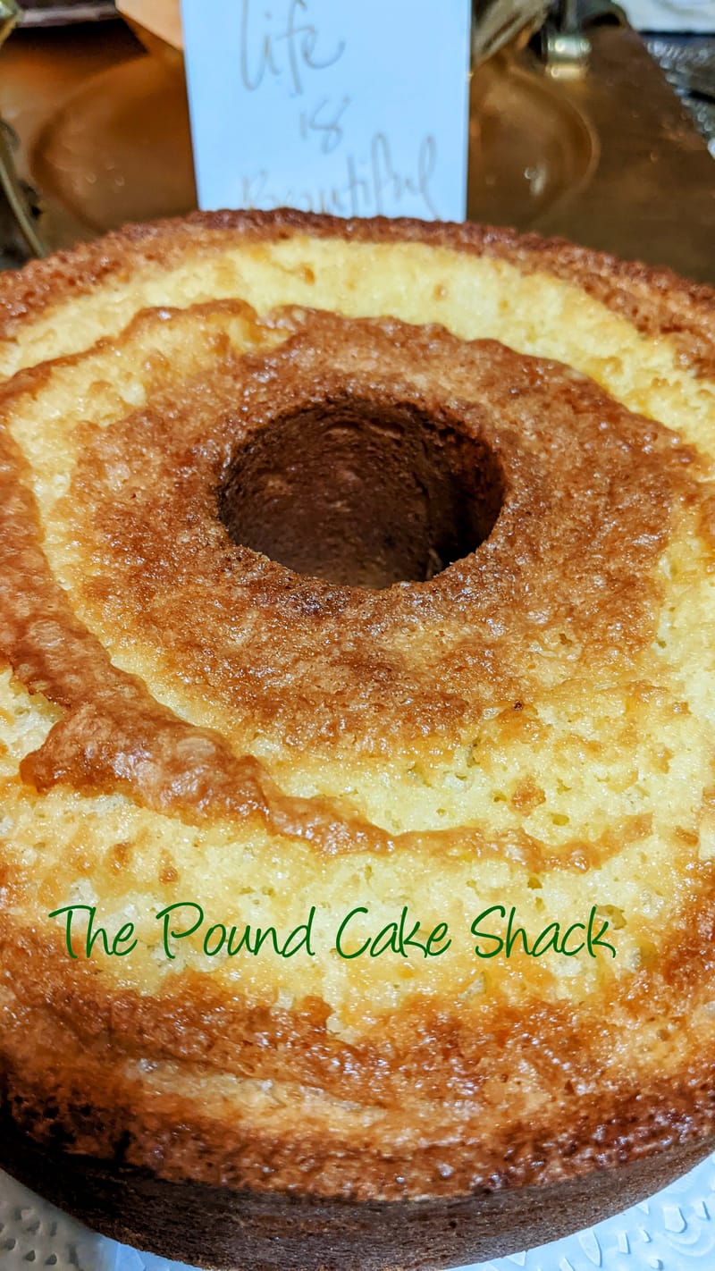 Grandmother  Rose's  Pound Cake w/ Powder Sugar