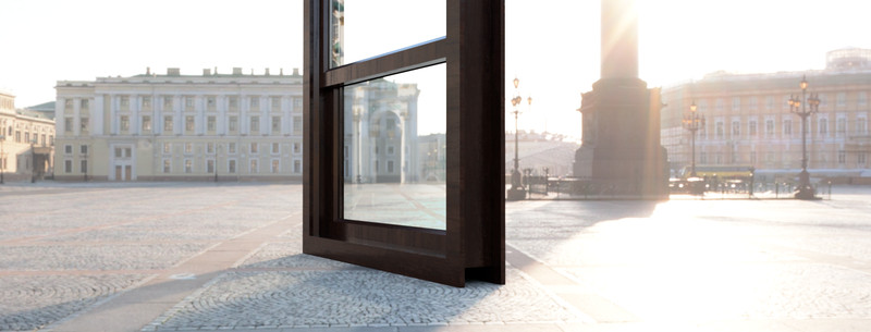 Ventana guillotina // Sash window