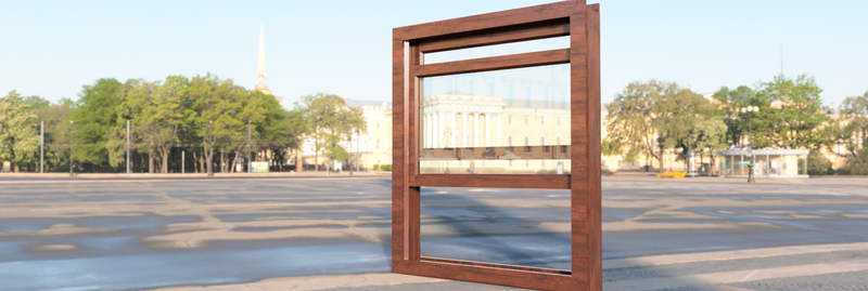 Ventana guillotina // Sash window