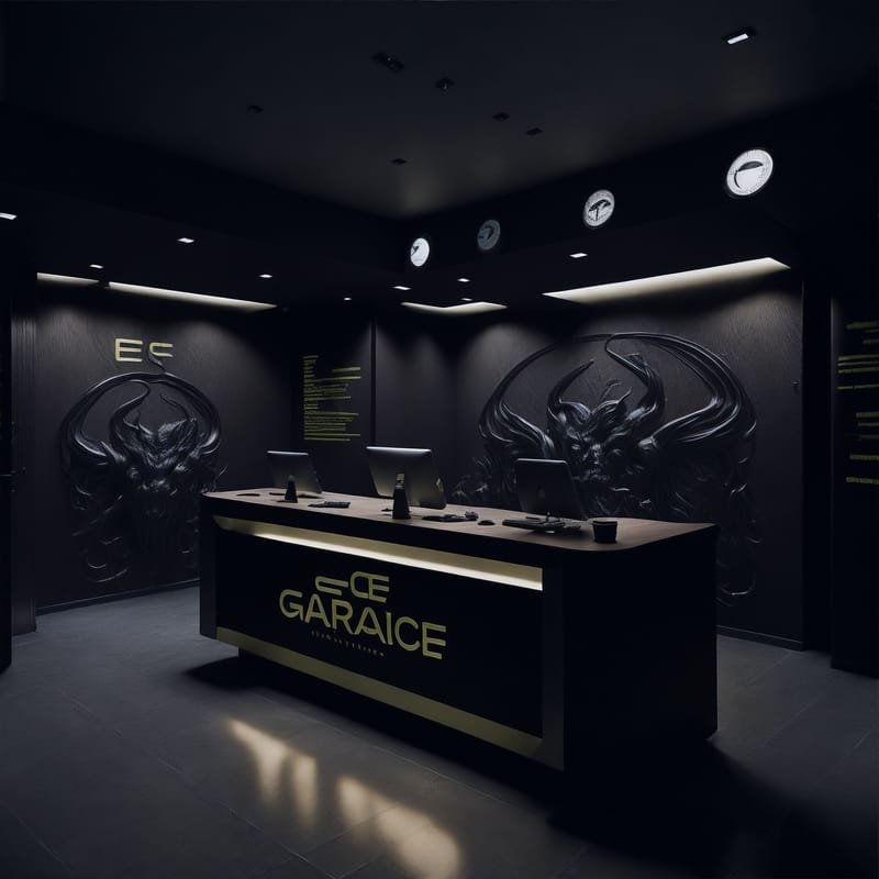 Unos ejemplos de una recepcion de un gimnasio // Some examples of a gymnasium reception