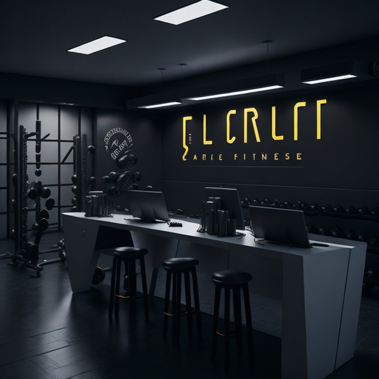Unos ejemplos de una recepcion de un gimnasio // Some examples of a gymnasium reception