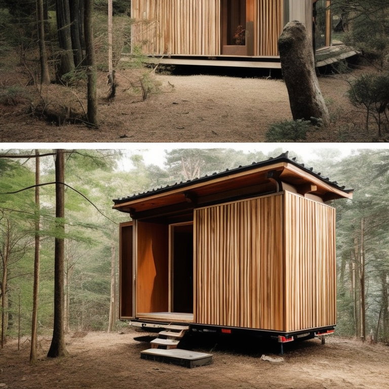 Tiny house estilo japonesa // Tiny House japanese style