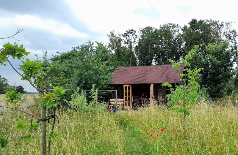 The Barnyard Apiaries' pollinator centric garden is open to course attendees to visit.