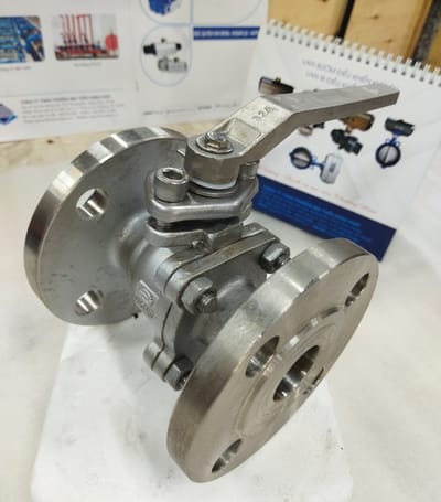 Van bi tay gạt - ball valve điều khiển bằng tay gạt