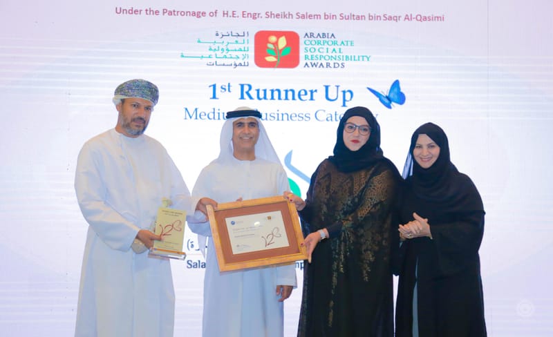ALSAYER Group Corporate Excellence received the 1st Runner up award