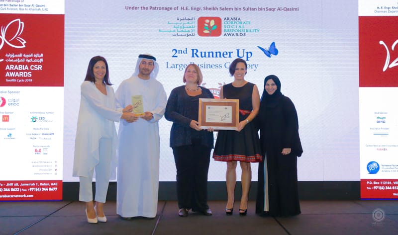 ALSAYER Group Corporate Excellence received the 1st Runner up award