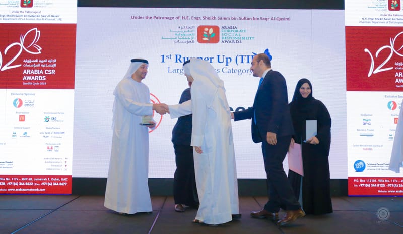 ALSAYER Group Corporate Excellence received the 1st Runner up award